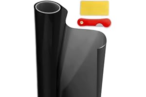 ‎NOXX Auto Tönungsfolie 20% VLT 50x600 cm Verdunkelung Schwarz Fensterfolie für Autoscheiben | Scheibentönungsfolie Spitzenqualität Scheibenfolie für Fahrzeuge Sonnenschutz Sichtschutzfolie