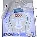 EZGO LED Facial Mask 7+1 Red, Facial Mask for Anti Aging, Anti Acne, Evens Skin Tones, Reduce Redness, Revitalization, Smoothing, Cell Rejuvenation, Skin Booster, Light Technology Patented Contoured Light Facial Mask, CE Available