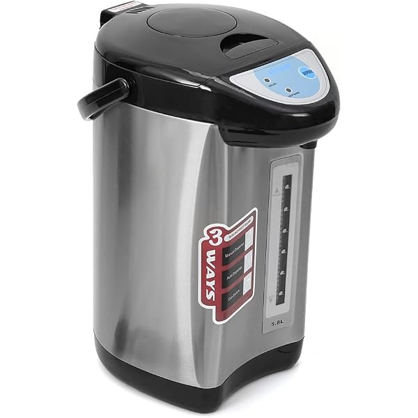 Hot water dispenser, 4L Thermopot stainless steel kettle 750W thermos  button control water tank for school home office hotel : Amazon.co.uk: Home  u0026 Kitchen