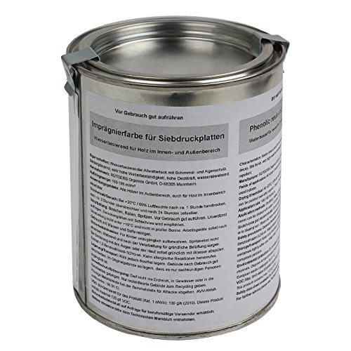 Spezielle Imprägnierfarbe für Siebdruckplatten 500 ml - 2