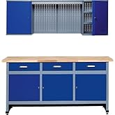 Küpper 70421-7 geldbesparende set, 170 cm, Made in Germany, kleur: ultramarijn blauw