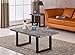 Produktbild Couchtisch Dakoro 83, Farbe: Grau / Schwarz - Abmessungen: 43 x 110 x 60 cm (H x B x T)