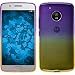 Produktbild PhoneNatic Case für Lenovo Moto G5 Hülle Silikon Design:05 Ombrè + 2 Schutzfolien