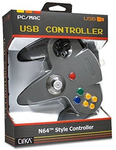Preisvergleich Produktbild Joystick Nintendo 64 N64 gray USB compatible PC and MAC