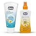 Produktbild CHICCO - MADE IN ITALY Sonnenschutz 2in1 Pflegeset für Kinder: Sonnenspray LSF 30+ wasserfest & After Sun Milch getestet auf empfindlicher Haut