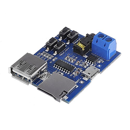 tinxi® MP3 Format TF Card U Disk Decoder Decoding Audio Player Amplifier Module - 2