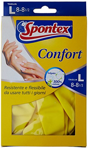 Preisvergleich Produktbild SPONTEX Guanti Confort Misura L. Detersivi e articoli per pulizie