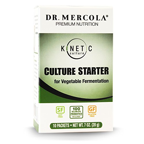 Dr Mercola Kinetic Culture fermentation kit (100 Billion CFU Probiotics Per Serving)