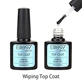 Elite99 UV LED Wiping Top Coat Soak Off Nail Gel Polish 10ml