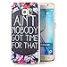 Produktbild Zanasta Designs Schutzhülle Samsung Galaxy S6 Hülle Case Slim Cover mit Motiv Nobody Got Time