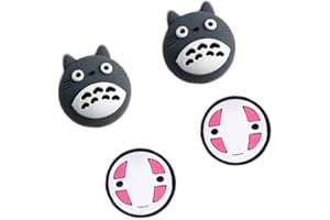 Viwind Switch Joystick Kappen Thumb Grips Kompatibel mit Nintendo Switch/OLED/Lite Controller Zubehör,4 Stück Silikon Analog Thumbstick Joy Con Grip(No Face)