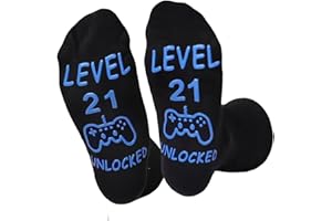 Dekzked 13th 18th Birthday Gifts for Boys Funny Christmas Stocking Fillers for Teenage Boys 21st Birthday Socks for Men