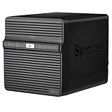  Synology Diskstation DS416J 4-bay NAS server, DS416J (4-bay NAS server w/1.3GHz DualCore, 512MB RAM, 1xGbE, 1xUSB2 & 1xUSB3)