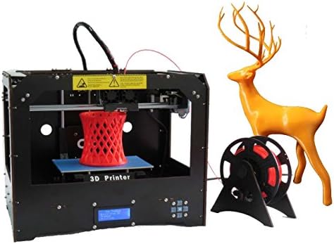 3D Printer Kit ,Win tinten FDM Lcd Screen High Precision Wooden Desktop 3D Printer With 1.75mm Filament SD Card(Build Size 225mm * 145mm * 150mm)