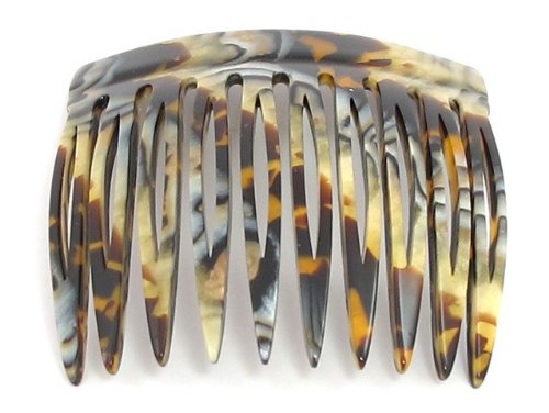 French Classic Slim Hair Comb Slide - 5 cm | Handmade in France