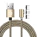Produktbild Ugi® L Kabelaufladung Typ C Magnet USB C Micro USB Blitz L-Form 90 Grad rechtwinklig 3.3ft/6.6ft/10ft Kabel Schnelllade-Magnet für Phone Xs Max Xr X,8,7,6 Plus Samsung Galaxy S5,S7,S8,S9 Lot