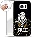 Produktbild Finoo Samsung Galaxy S7 Weiche flexible lizensierte Silikon-Handy-Hülle | Transparente TPU Cover Schale mit Harry Potter Motiv | Tasche Case mit Ultra Slim Rundum-schutz | Dobby ist frei