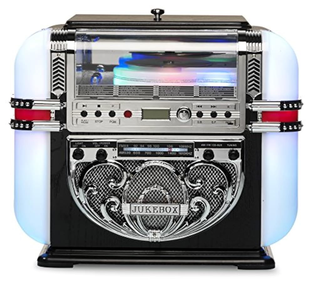 ретро-проигрыватель jukebox. рокаха музыкальный аппарат. музыкальный автомат. музыкальный аппарат джукбокс. музыкальный автомат.