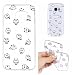 Produktbild Samsung Galaxy S7 Edge Hülle, E-Unicorn Handyhülle Samsung Galaxy S7 Edge Hülle Transparent mit Muster Emoji Panda Silikon Durchsichtig Tasche Ultra Slim Dünn TPU Bumper Schutzhülle Stoßfest Hochwertigem Zubehör Set Etui Schale Back Case Cover Rückseite