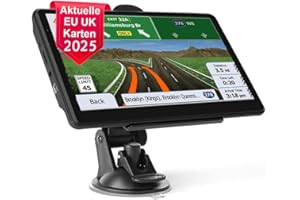 NEWFUN Navigationsgeräte für Auto,GPS LKW Navigationsgeräte, 2025 Europa Karten,5 Zoll Navi für Auto,Kostenloses Karten Update,mit POI Geschwindigkeitswarnung,Sprachführung