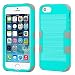 Produktbild MyBat Handyhülle für iPhone 5s, iPhone 5, SE, Teal Green Brushed/Iron Gray