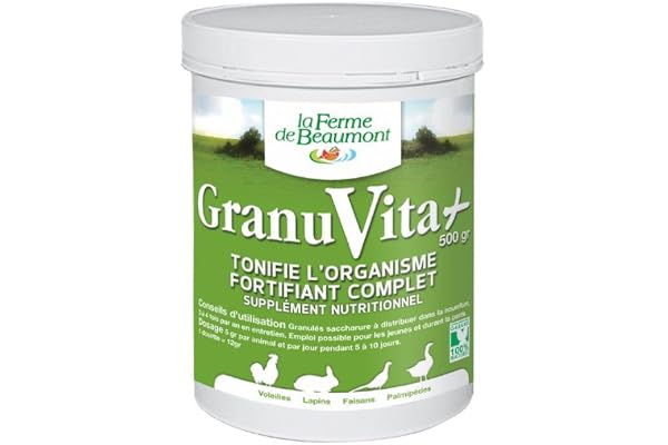 Ferme de Beaumont GranuVita 500 GR - Vitamines granulés concentrés volailles