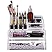 Produktbild HBF Spitzenqualität Transparent Acryl Make up Organizer Stifthalter Kosmetik Etui Schminktisch Badezimmer. Aufbewahrung Schubladenbox Multifunktionale Lippenstiftständer. Schmuck Kosmetikablage Box aus Acrylglas für Damen