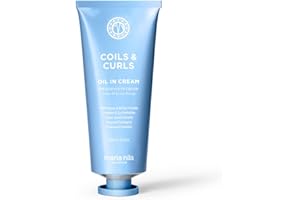 Maria Nila Coils & Curls, Pour Cheveux Bouclés et Ondulés, Huile de Jojoba pour une Hydratation Pendant le Lavage, Beurre de Karité pour une Définition des Boucles, 100% Végan
