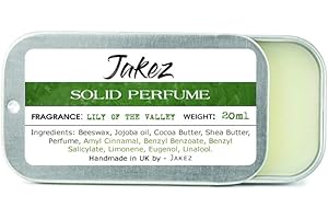 JAKEZ TRENDS Lily Of The Valley Solid Perfume For Women 20ml Handmade In UK