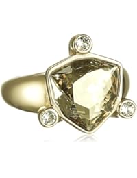 DYRBERG/núcleo Damen-anillo de acero inoxidable transparente - 33665-1