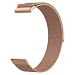 Produktbild True-Ying Smart Watch Band Ersatzarmband verstellbar magnetisch Milanaise-Edelstahl Armband Armband für Smart Watch 22 mm/42 mm