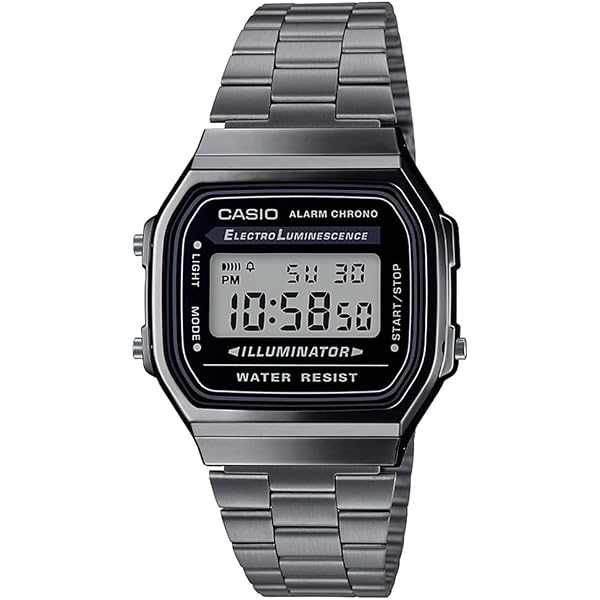 Casio Montre Homme F-105W-1AWYEF - Résistante Et Fonctionnelle Avec Alarme Et Éclairage