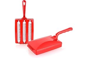 PARENCE.- Spazzola raccoglibriciole a 3 cilindri con cestino incorporato - ideale per piccoli lavori di pulizia - colore casuale