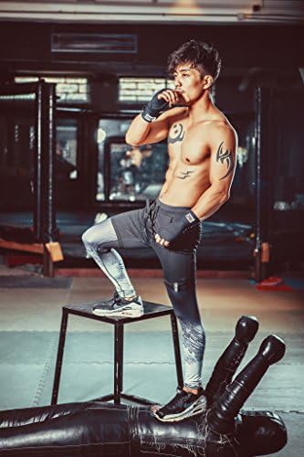 Yopoon Men's Thermal Cool Dry Compression Baselayer Pants Legging Shorts Tights- Under Armour