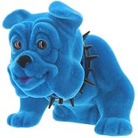 Kare - Figura de bulldog con cabeza oscilante, color azul