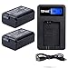 Produktbild TOP-MAX® 2x NP-FW50 Akku mit Infochip (1230mAh!) + USB Ladegerät mit LED Anzeige passend zu Sony ILCE QX1 Alpha 5000 5100 6000 6300 Alpha 7 und 7 II 7S CyberShot DSC RX10 -- Sony NEX-6 NEX-F3 NEX-7 NEX-7B NEX-7C NEX-7K NEX-3 NEX-3N NEX-C3 Nex-5 NEX-5N NEX-5K NEX-5R SLT A55 A33 A35 A37 A3000-- mit Micro USB Anschluss