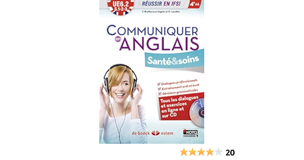 Amazon Fr Communiquer En Anglais Sante Soins Brethenoux Seguin Francy Lenoble Denis Livres