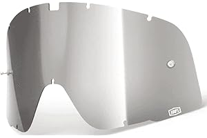 Inconnu Lente Maschera Mx 100 Percent Barstow - With Tear Offs Smoke (Default, Nero)