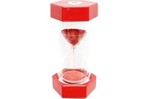 DREAM HORSEX Clessidra, Timer da Cucina, scuola a casa e giochi ufficio festa regali regali di carnevale premi di carnevale, eventi al coperto, grande per i bambini, 30 min, Rosso