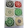 Carrom Tournament Striker- Man Made Ivory- Pack Of 2Pc (Ass. Colours)