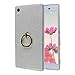 Produktbild Asnlove Sony Xperia Z4 Handy Hülle, Sony Z4 Xperia Hülle, 3 en 1 TPU Handy Schutzhülle Silikon 360 Degree Rotating Metall Ring Stand Backcover Case Handy Schutzhülle Glitzer Cover for Sony Xperia Z4