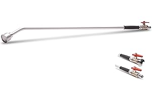 SCHLAUCHMEISTER 24 ... WIR LEITEN'S DURCH ... GK/S 900 Professional Watering Rod, Watering Device, Garden Shower, Watering Lance, Complete Metal, Aluminium, Ball Valve, Plug Connection and Claw Coupling