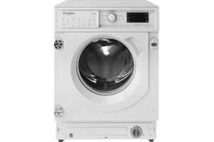 Whirlpool FreshCare BI WDWG 961484 UK Built-in 9/6kg Washer Dryer, 1400rpm, White