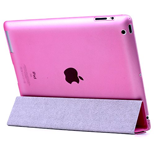 Apple Ipad Ultra Slim Auto Sleep Wake UP Standfunktion Hülle Tasche Case Schutzhülle Lederhülle Etui Skin Smartcover Zubehör Schale (Apple Ipad 9.7″ 2017, Schwarz) - 4