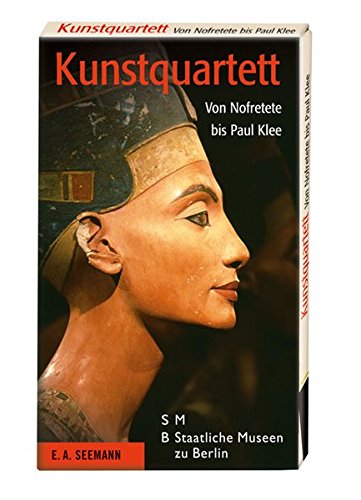 Preisvergleich Produktbild Kunstquartett: Von Nofretete bis Paul Klee. En Spiel mit 32 Karten