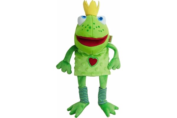 HABA - Marionnette Roi-Grenouille, 1300490001