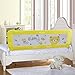 180cm Bed Rail Safety Folding Gate Child Kids Bed Guard Protection 3 Colors With Picture Version (Yellow)