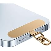 Microcase 360 D&ouml;ner Başlıklı Telefon İp Askılıklar i&ccedil;in Paslanmaz &Ccedil;elik Tutacak Bağlantı Par&ccedil;ası-AL4926 (Pembe)