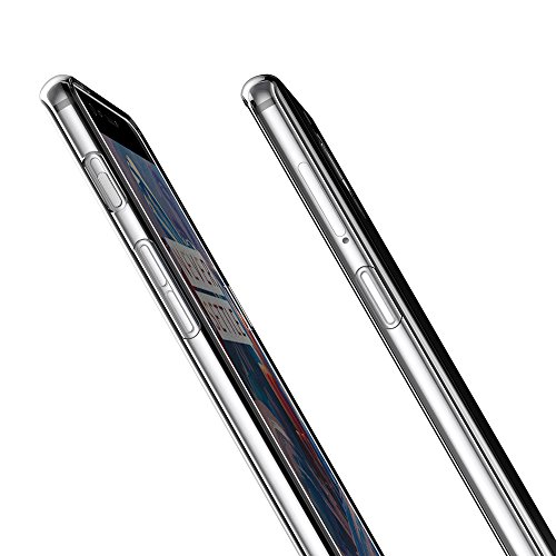 OnePlus 3 / OnePlus 3T Hülle Case, Elekin OnePlus 3 / OnePlus 3T Case Silikon Soft Transparent TPU Premium Durchsichtig Handyhülle Schutzhülle Case Backcover Bumper Slimcase für OnePlus 3 / OnePlus 3T - 2