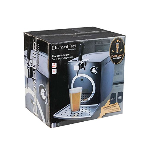 Bierzapfanlage für 5-Liter-Fass Zapfanlage für Bierfass Kühlung Temperaturanzeige (Abnehmbare Tropfschale, Pumpensystem,72 Watt) - 4